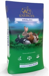 Granule králík KLASIK, bez léčiva, výkrm, 25 kg