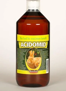 Acidomid K pro králíky Benefeed, 1 l
