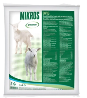 Mléčná náhražka pro jehňata a kůzlata MIKROP OVIS - 3 kg