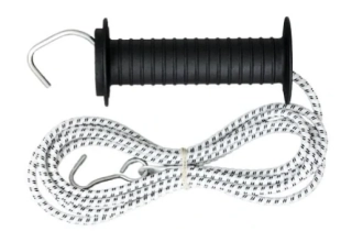 Vchod do ohrady s gumou 8 mm, 4 - 7 m