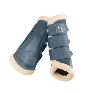 Kamaše Eskadron Sports Mesh Fauxfur S/S 25, světle modré, Full