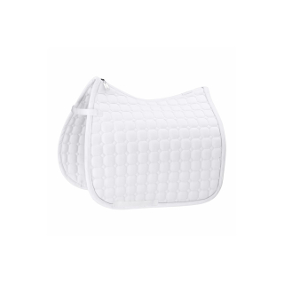 Drezurní podsedlová dečka Eskadron Cotton Sports S/S 25, bílá, DR
