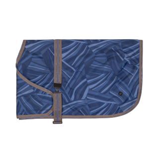 Hříběcí nepromokavá deka QHP S/S 2025 Seashell, modrá