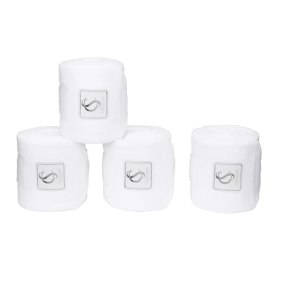 Bandáže fleecové Eskadron Sports S/S 25, bílé