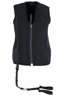 Bezpečnostní airbagová vesta Covalliero Spark Manege, černá