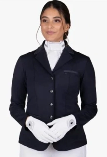 Dámské závodní sako QHP Kae S/S 2025, černé 