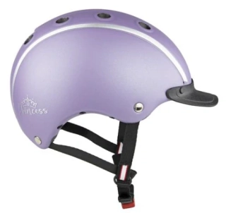 Přilba jezdecká Casco Nori Princess, fialová, vel. XS