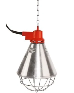 Lampa infra hliníková s přepínačem, kabel 2,5 m