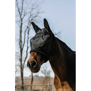 Maska proti hmyzu Equithéme Teddy, černá