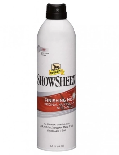 Sprej pro finální úpravu na srst, hřívu i ocas koně Absorbine ShowSheen (Sprej, 444 ml)