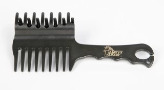 Hřeben na zaplétání hřívy, antracitový