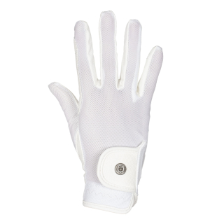 Rukavice jezdecké Mesh Equestro, bílé