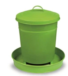 Kbelíkové krmítko Gaun, zelené, 4 kg