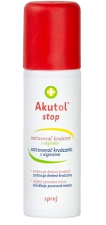 Akutol Stop sprej zastavovač krvácení, 60 ml