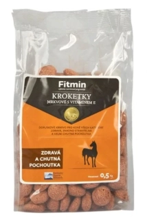 Fitmin horse KROKETKY mrkev+vit.E 0,5 kg