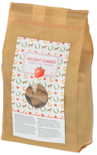 Pamlsky pro koně Delizia, 1 kg - jahoda