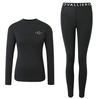 Dámské termoprádlo Covalliero AW 2025/26, černé