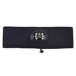 Čelenka s blikačkou IRH Luminous AW 25/26, černá