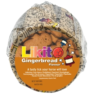Liz pro koně LIKIT, náhradní náplň, Vánoční Edice - perníkový, 625 g