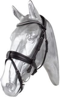 Uzdečka Kentaur s kombin. nánosníkem, černá