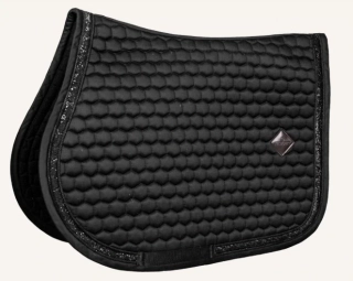 Podsedlová dečka Kentucky Glitter, černá, VS