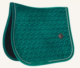 Podsedlová dečka Kentucky Velvet, VS - tmavě zelená