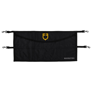 Plachta do dveří Logo Equestro, černá