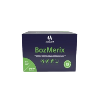 Přirozeně protizánětlivý Veterinary Bozmerix pro koně na akutní bolest, balení 20 sáčků po 10g