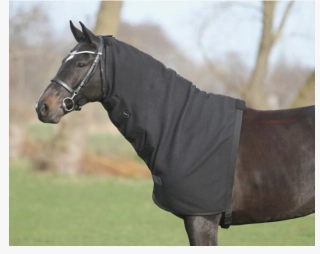 Náhradní díl na krk fleecový, černý