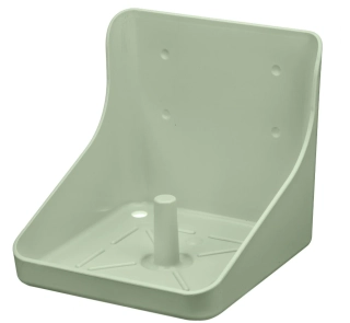 Plastový držák na liz do 15kg, zelenkavý