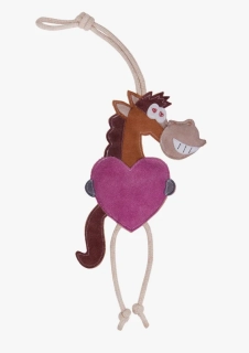 Kožená hračka QHP - koník Valentýn