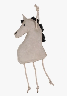 Kožená hračka QHP - šedý koník