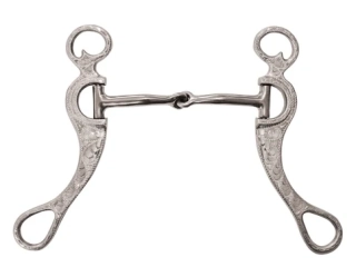 Westernová páka Metalab, 1x lomená, zdobená