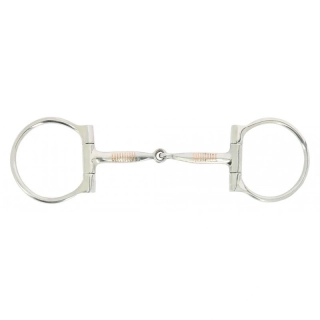 Westernové udidlo s mědí, 12,5 cm