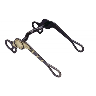 Udidlo westernová páka, zdobená, 12,5 cm