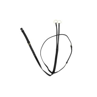 Martingal kožený černý, full