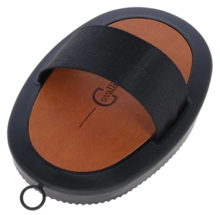 Gumové hřbílko Covalliero Deluxe, černo-hnědé