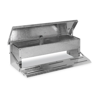 Nášlapné pozinkované krmítko Gaun, 56 cm