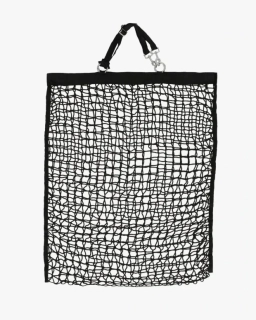 Síť na seno QHP Slowfeeder Easy fill, 90x68 cm, černá