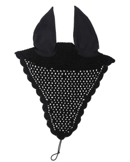 Čabraka na uši QHP Lungo, černá, vel. Full