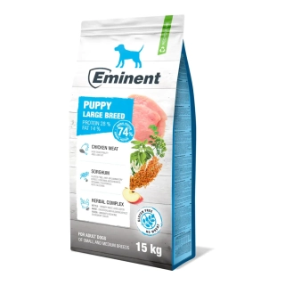 Eminent Puppy Large Breed 15kg+2kg