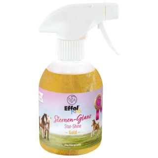Lesk na srst Effol Kids Star Shine Gold s třpytkami, 300 ml