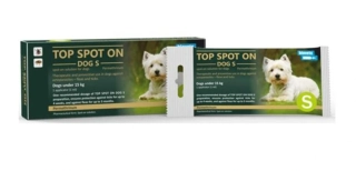 Top spot on Dog S 1x1ml (do 15kg)