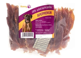 Hanny food sušená kachní prsíčka 500g