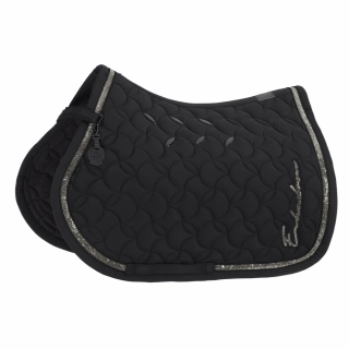 Podsedlová dečka Eskadron ProSoft Glitter, Platinum SS 26, VS - černá