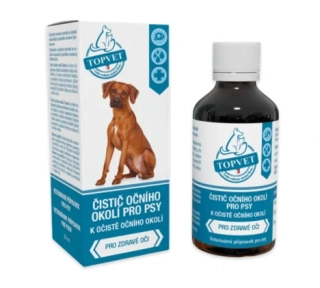 Topvet Čistič očního okolí pro psy 50 ml