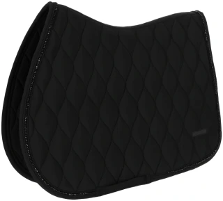 Podsedlová dečka Equitheme Pearl, černá
