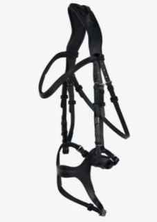 Anatomická uzdečka Horze Peckham, černá