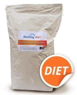 Granulované krmivo Mustang Trace Diet, 15 kg