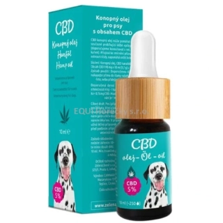 Zelená Země CBD olej pro zvířata 5% 10 ml